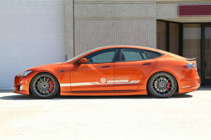 Unplugged Performance Tesla Model S Side Skirt Set