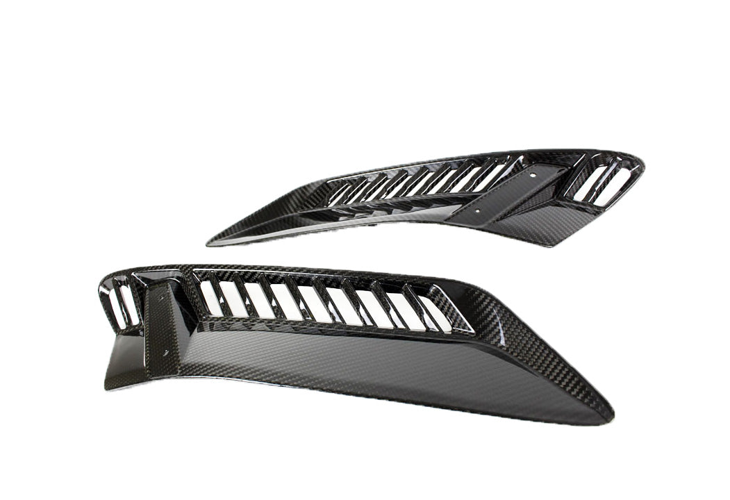 Carbon Fiber Front Fender Vents (2014+) Corvette Z06